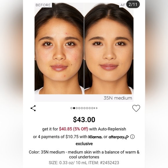 Tarte Shape Tape Concealer - Picture 2 of 4